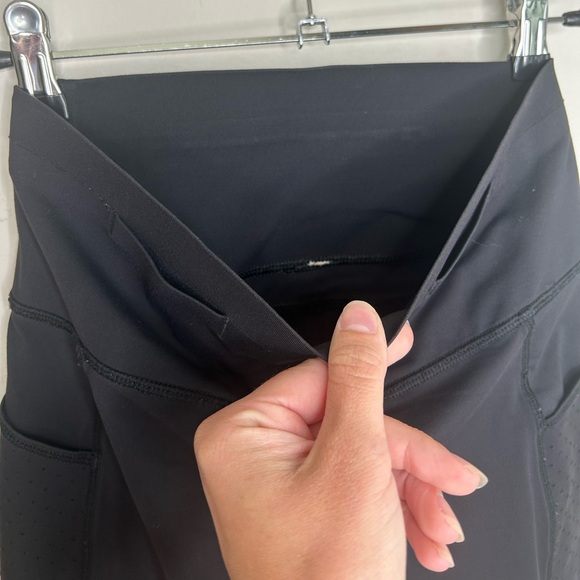 Lululemon Mind Over Miles Crop 17" Cropped Activewear Legging In Black Size 6 - Picture 10 of 10